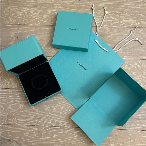 Tiffany & Co. Turquoise Box and Bag Set - Picture 1 of 2